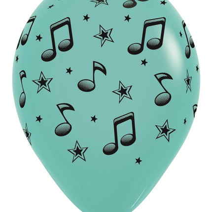 Balony nuty 30cm 25szt