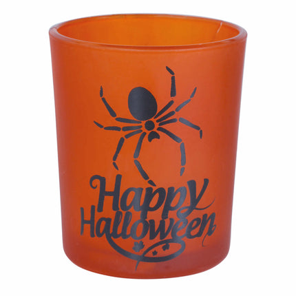 Pomarańczowe kubki na Halloween Wesołego Halloween