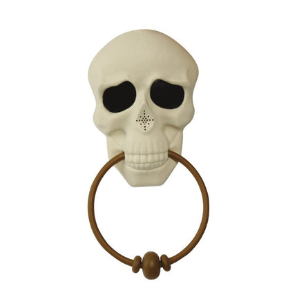Klamka do drzwi Halloween Skeleton z dźwiękiem 30 cm