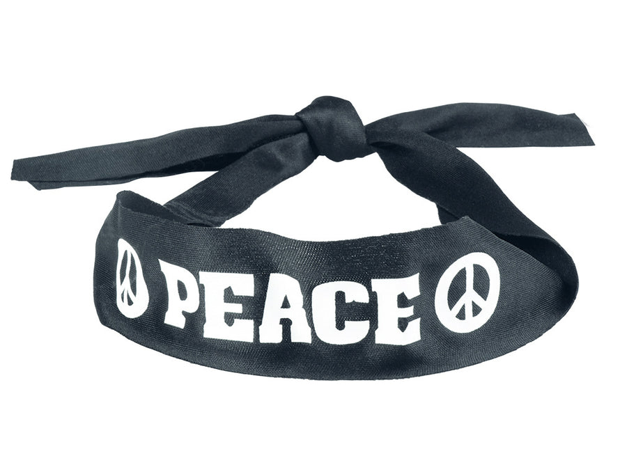 Hipisowska opaska na głowę Peace