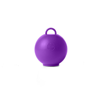 Fioletowy odważnik balonowy Kettlebell 75g