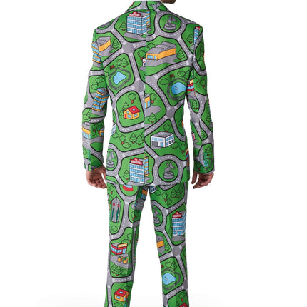 Zagraj w Rug Green Suit Men <tc>Suitmeister</tc>