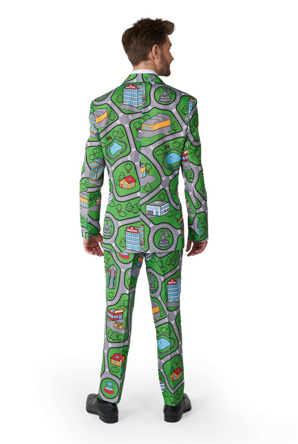Zagraj w Rug Green Suit Men <tc>Suitmeister</tc>