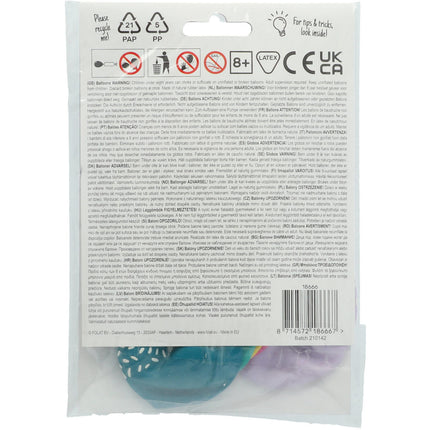 Balony Konfetti Kolorowe 33cm 6szt
