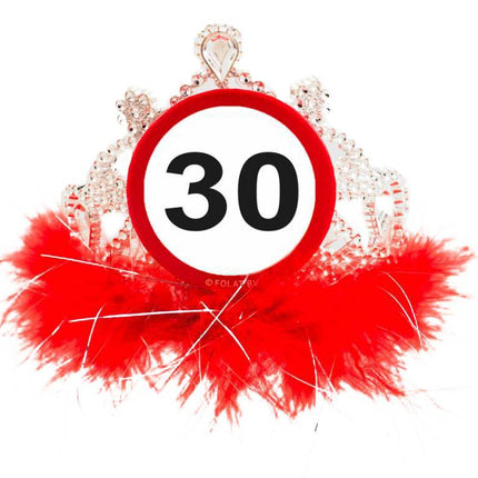 Znak drogowy Crown 30 Years