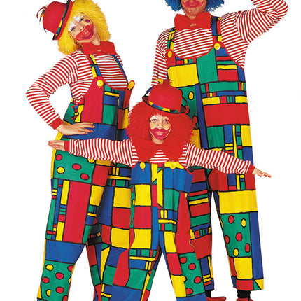 Strój klauna Mondrian Child
