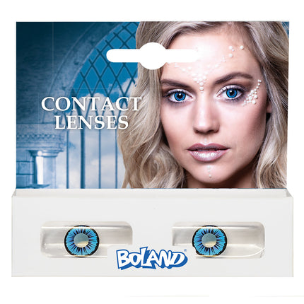 Soczewki kolorowe Angel Blue