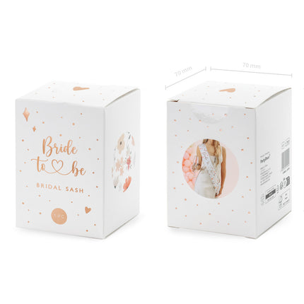 Szarfa Bride To Be 76 cm