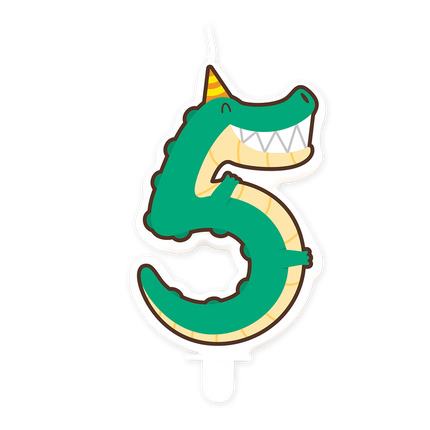 Świeca 5 lat Krokodyl