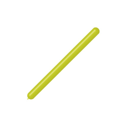 Jasnozielone balony do modelowania 7,5 cm 150 cm 100 szt.