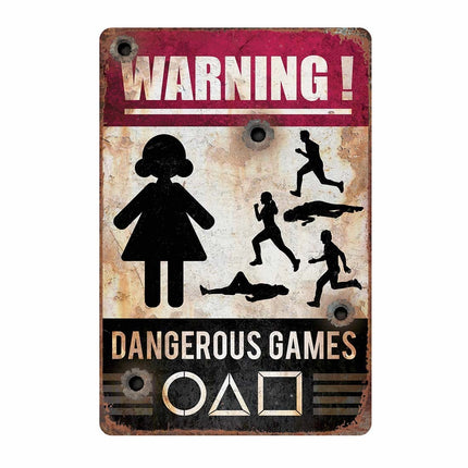 Talerz Halloween Dangerous Games 36 cm