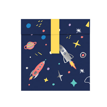Torebki dzielone Space 14cm 6szt