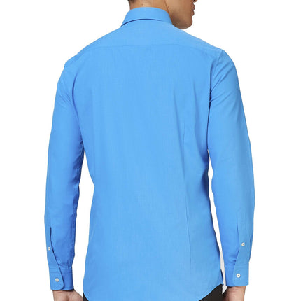 Niebieska koszula męska <tc>OppoSuits</tc>