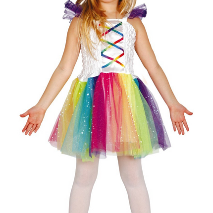 Sukienka jednorożca Rainbow Girl