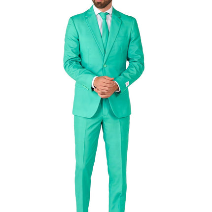 Turkusowy garnitur męski <tc>OppoSuits</tc>