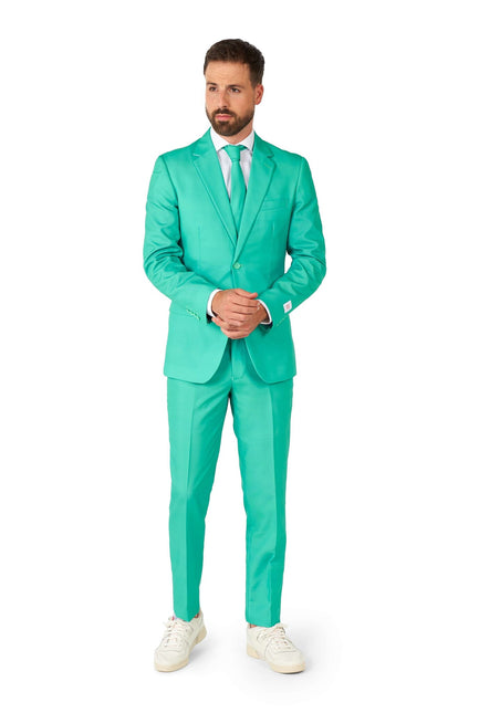 Turkusowy garnitur męski <tc>OppoSuits</tc>