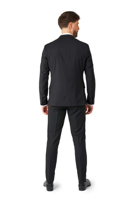 Czarny codzienny garnitur męski <tc>OppoSuits</tc>