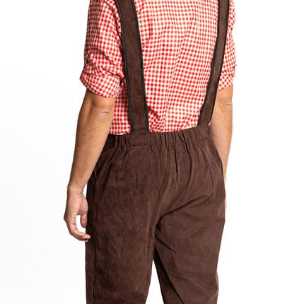 Lederhosen Lang Dark Brown