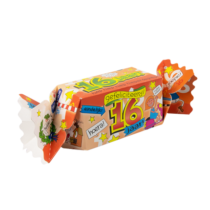 Pudełko upominkowe 16 lat 26 cm