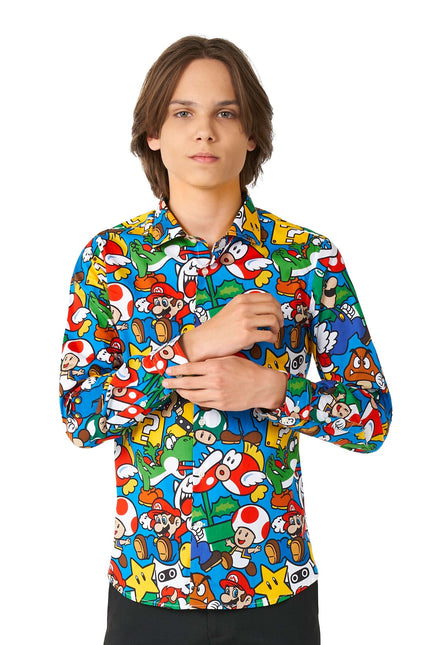 Super Mario Shirt Boy Teen <tc>OppoSuits</tc>