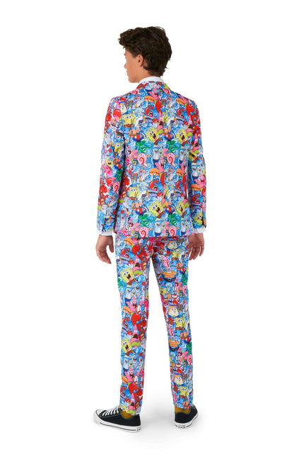SpongeBob Szałowy Kombinezon Chłopiec Nastolatek <tc>OppoSuits</tc>