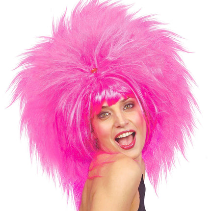 Różowa peruka Pretty Woman