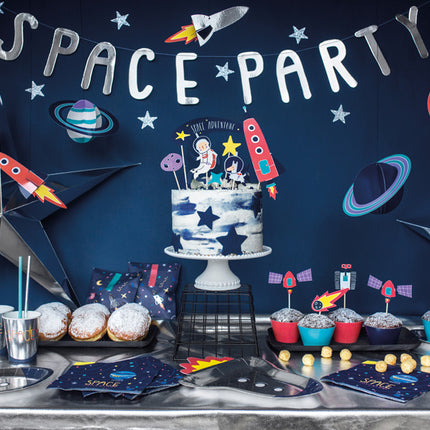 Dekoracja wisząca Space 5szt
