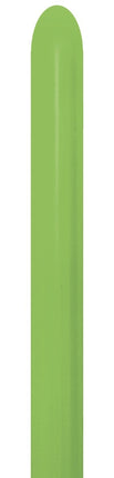 Balony do modelowania Nozzle Up Lime Green 5cm 152cm 50szt