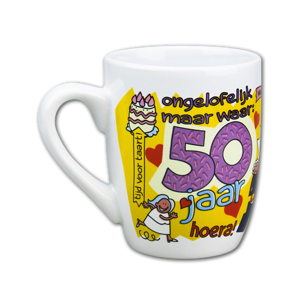 Kubek 50 Years Woman 12cm