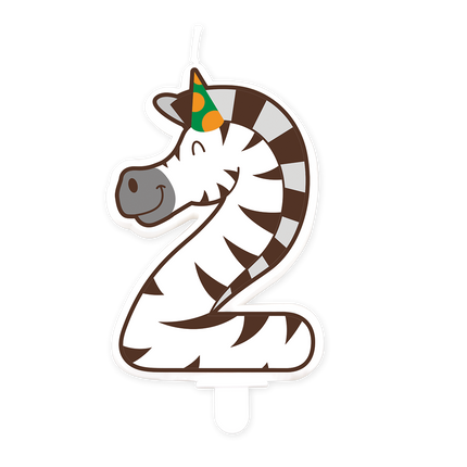 Zebra Candle 2 Years Zebra