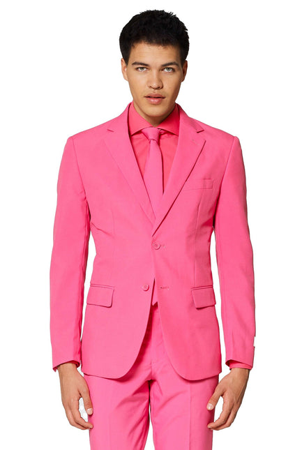 Różowy garnitur męski <tc>OppoSuits</tc>