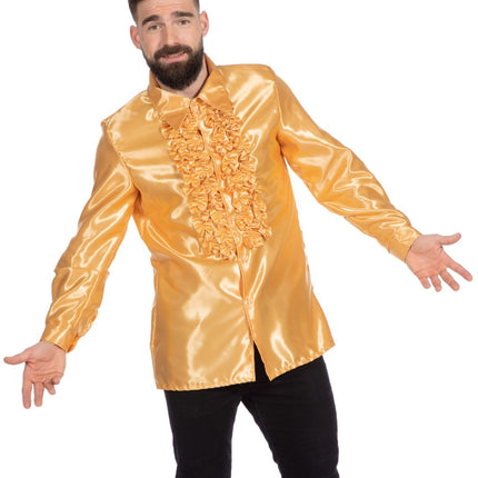 Bluzka Disco Ruffles Gold