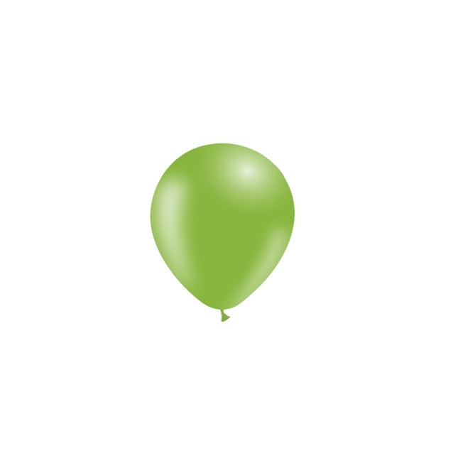 Zielone balony Apple 14cm 100szt