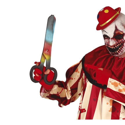 Nożyczki na Halloween wielokolorowe 40 cm