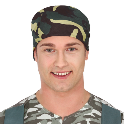 Bandana kamuflaż