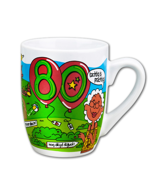 Kubek 80 Years 12cm