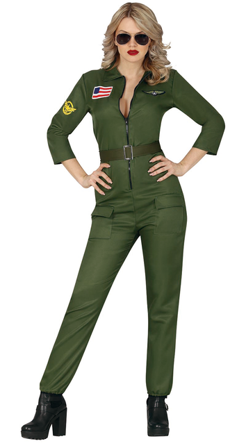 Kostium pilota damski Top Gun