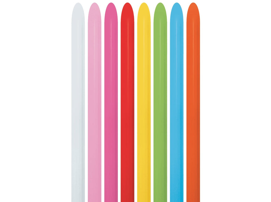 Balony do modelowania Fashion Mix 2,5cm 152cm 50szt