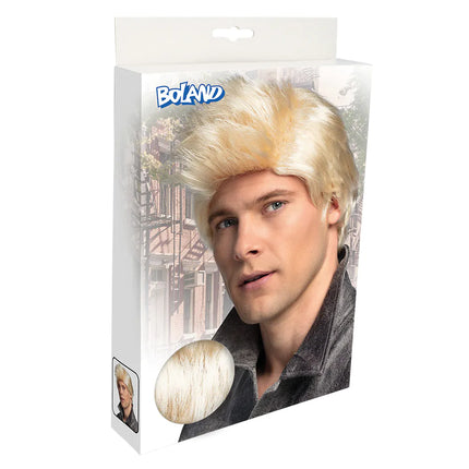 Blond peruka z grzebieniem