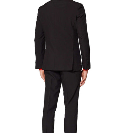 Czarny garnitur męski <tc>OppoSuits</tc>