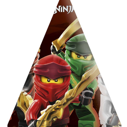 Lego Ninjago Czapki imprezowe 6 szt
