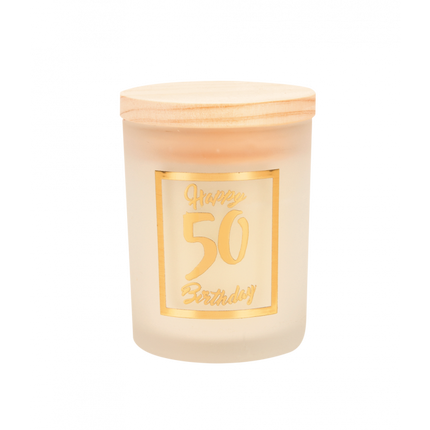 Świeca zapachowa 50 lat White