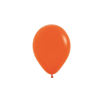 Balony pomarańczowe 12cm 50szt