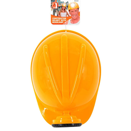 Kask budowlany z oświetleniem