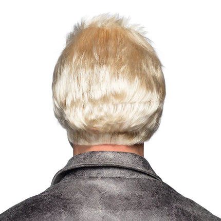 Blond peruka z grzebieniem