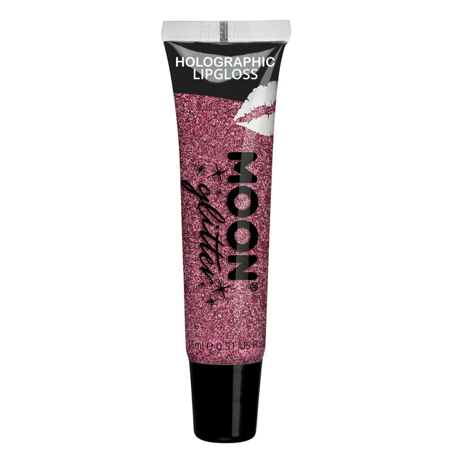 Holograficzny błyszczyk do ust Moon Glitter Pink 15ml