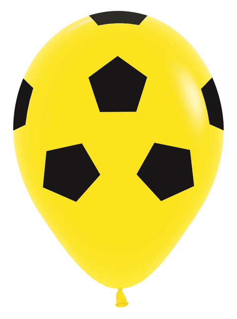 Balony piłka nożna mix 30cm 25szt