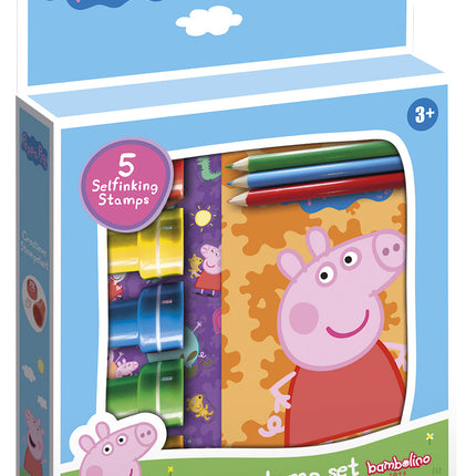 Zestaw znaczków Świnka Peppa