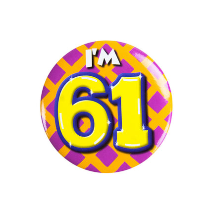 Mam 61 lat Guzik 61 lat 5,5 cm