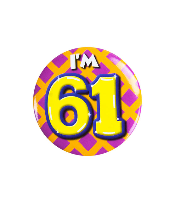 Mam 61 lat Guzik 61 lat 5,5 cm
